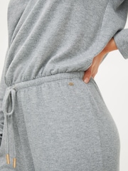 KBX Marie Slouch Off Shoulder Brushed Jumpsuit - Imagen 5 de 6