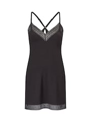KBX Black Ada Modal Nightie Chemise - Image 7 of 7