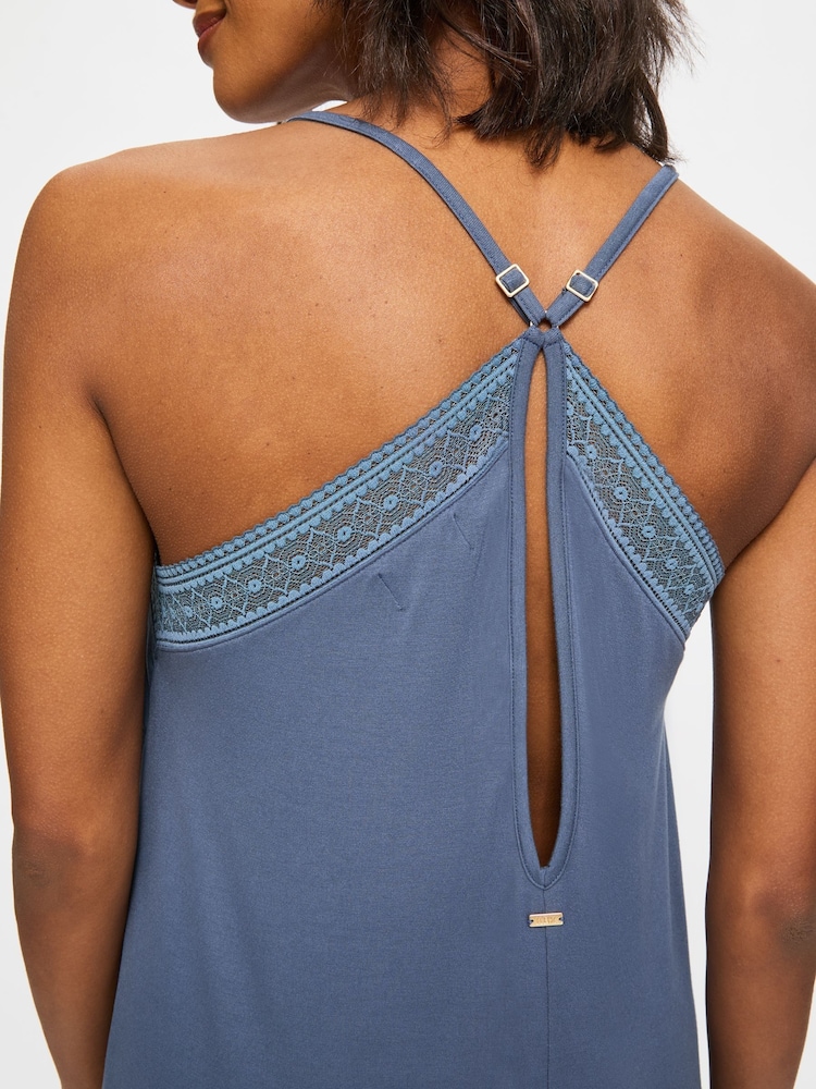 KBX Blue Ada Modal Nightie Chemise - Image 4 of 6