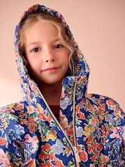 Laura Ashley French Navy Frill Coat - Image 4 of 11