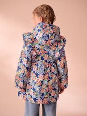 Laura Ashley French Navy Frill Coat - Image 5 of 11