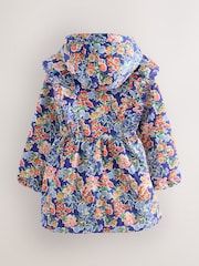 Laura Ashley French Navy Frill Coat - Image 8 of 11
