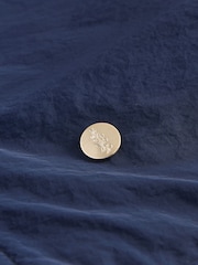 Laura Ashley Navy Frill Coat - Image 4 of 6