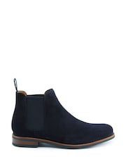 Jones Bootmaker Blue Bayridge Leather Chelsea Boots - Image 1 of 5