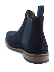 Jones Bootmaker Blue Bayridge Leather Chelsea Boots - Image 3 of 5