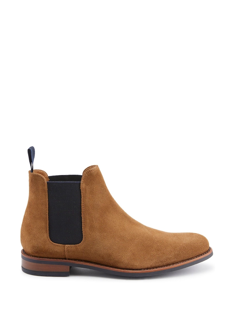 Jones Bootmaker Natural Natural Bayridge Leather Chelsea Boots - Image 1 of 5