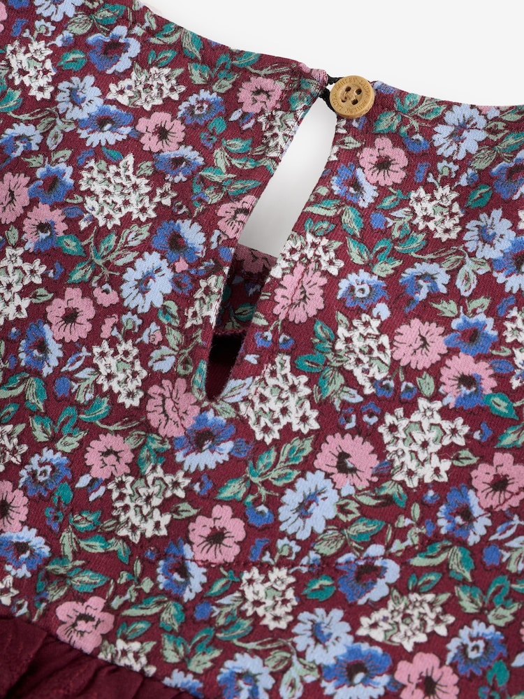 Laura Ashley obleka z dolgimi rokavi iz džersija z drobnim potiskom - Slika 12 iz 12