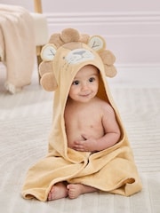 JoJo Maman Bébé Character Hooded Towel - Image 1 of 4