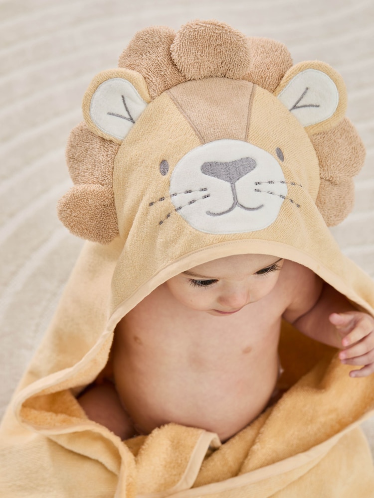 JoJo Maman Bébé Character Hooded Towel - Image 3 of 4