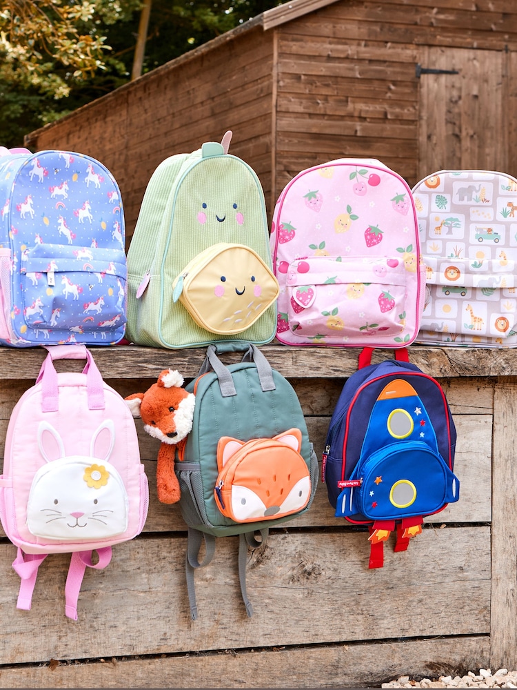 JoJo Maman Bébé Natural Safari Medium Backpack - Image 2 of 9 JoJo Maman Bébé Natural Safari Medium Backpack - Image 2 of 9