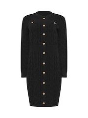Трикотажное платье Star by Julien MacDonald с бахромой и пуговицей - Image 6 of 6