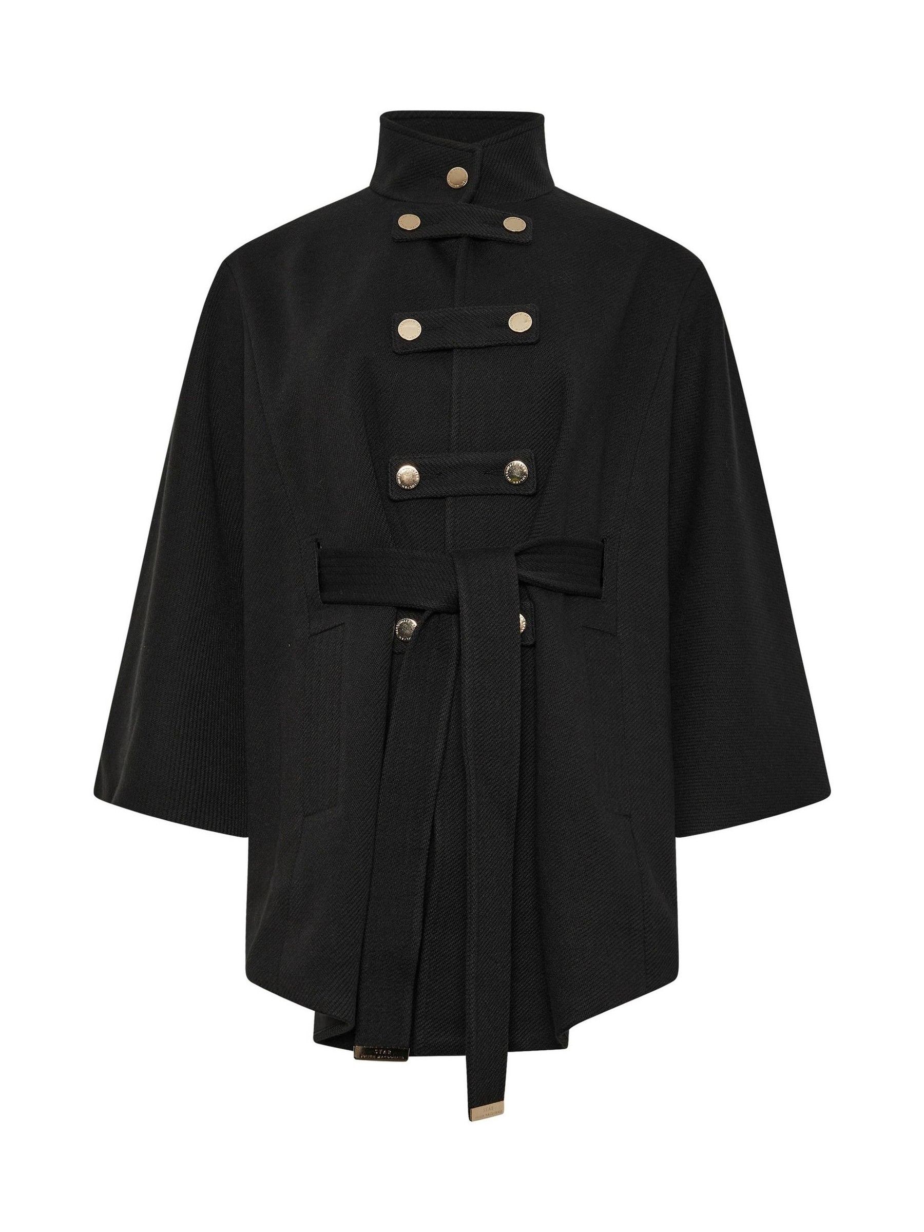 Julien macdonald black coat hot sale