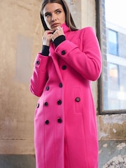 Star by Julien MacDonald Button Detail Long Coat - Imagen 4 de 6
