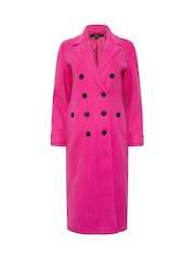 Star by Julien MacDonald Button Detail Long Coat - Imagen 6 de 6