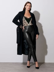 Star by Julien MacDonald Beige Brown Leopard Print Cami Top - Image 5 of 6