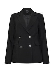 Star by Julien MacDonald Black Double Breasted Tailored Jacket - Image 7 of 7