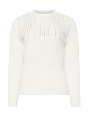 Star by Julien MacDonald Diamante Detail Jumper - Image 6 of 6