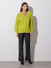 Star by Julien MacDonald Green Embellished Gem Cardigan - Image 5 of 6