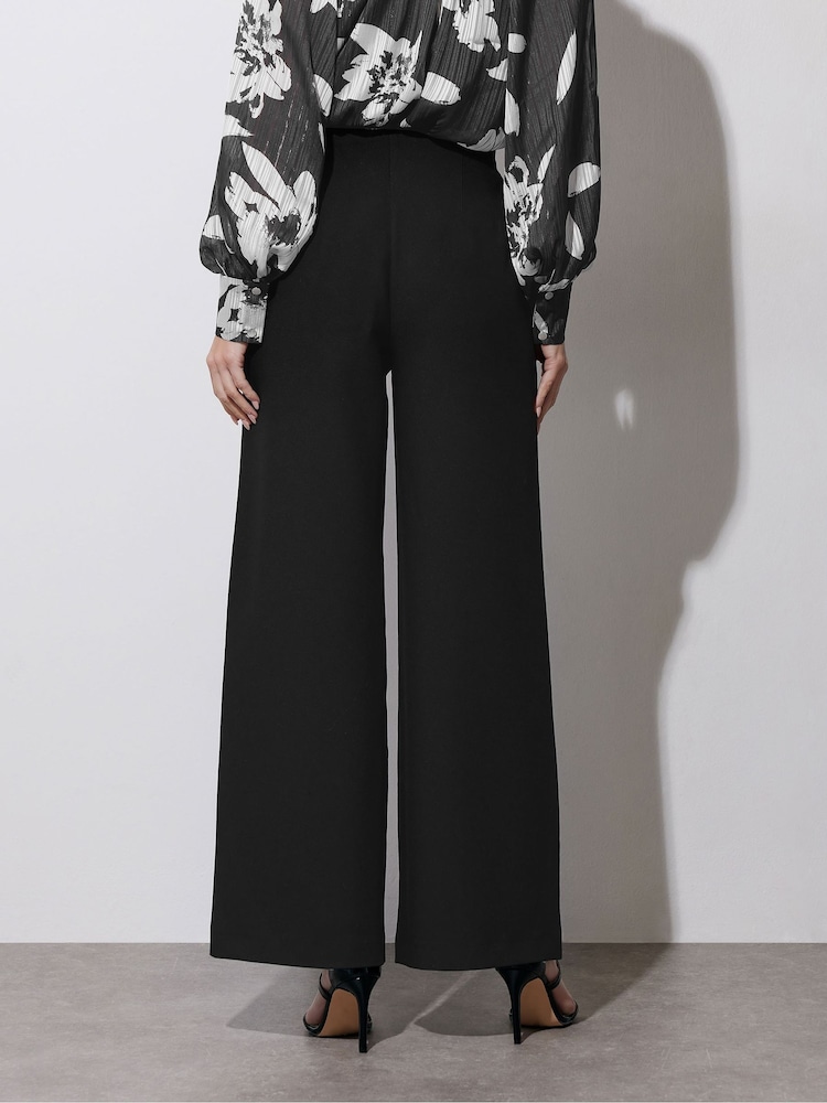 Star by Julien MacDonald Black Wide Leg Trousers - Image 3 of 5