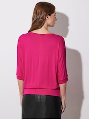 Star by Julien MacDonald Pink Embellished Neckline Top - Image 3 of 5