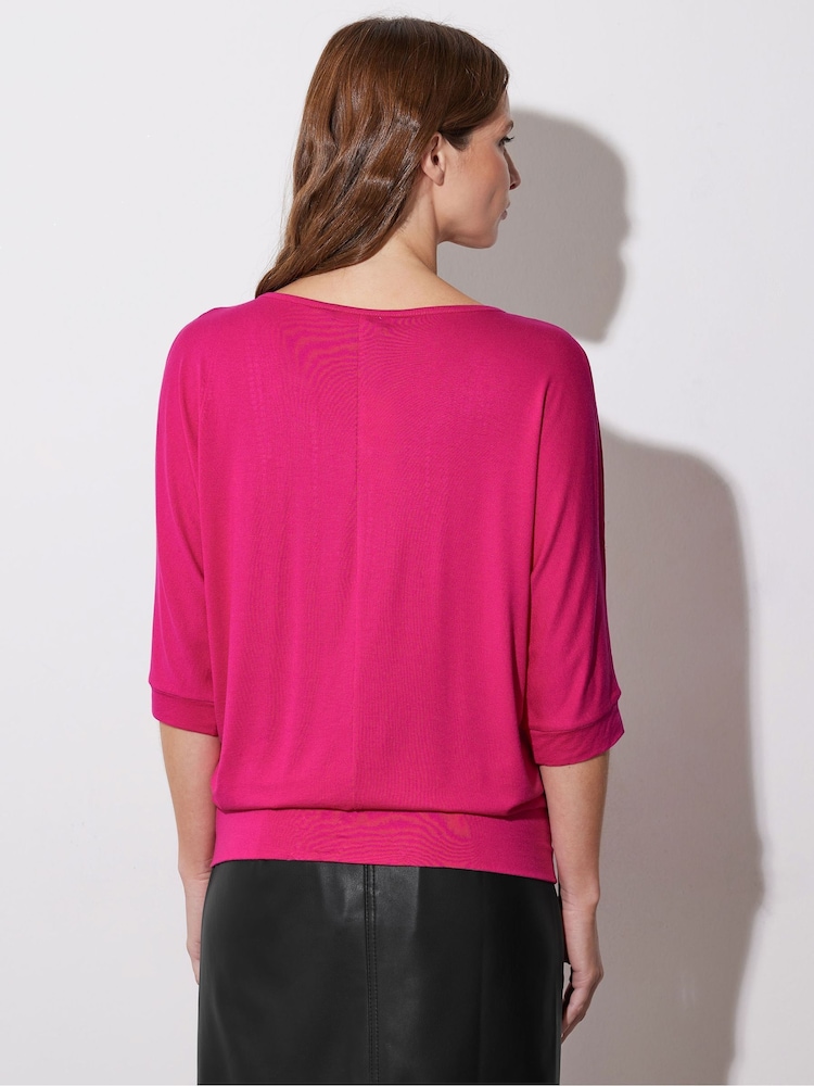 Star by Julien MacDonald Pink Embellished Neckline Top - Image 3 of 5