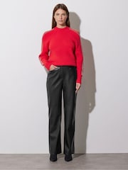Star by Julien MacDonald Red Embellished Sleeve Jumper - Image 4 of 6