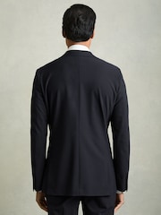 Темно-синий - Reiss Found Single-Breasted Stretch Suit Blazer Slim-Fit - Image 7 of 9