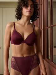 Plum Purple & Pink Full Cup A-E Smoothing Ultimate Comfort T-Shirts Bras 2 Pack - Image 2 of 4