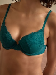 Green/Neutral Lace Bras 2 Pack - Image 4 of 5