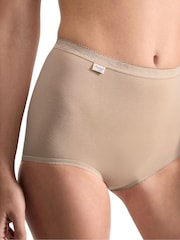 Nude - Pack de 6 braguitas grandes Basic+ de Sloggi - Imagen 4 de 5