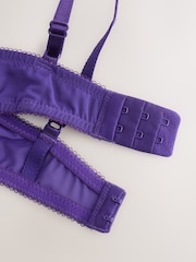 Purple A-DD Push Up Padded Balcony Bra - Image 3 of 3