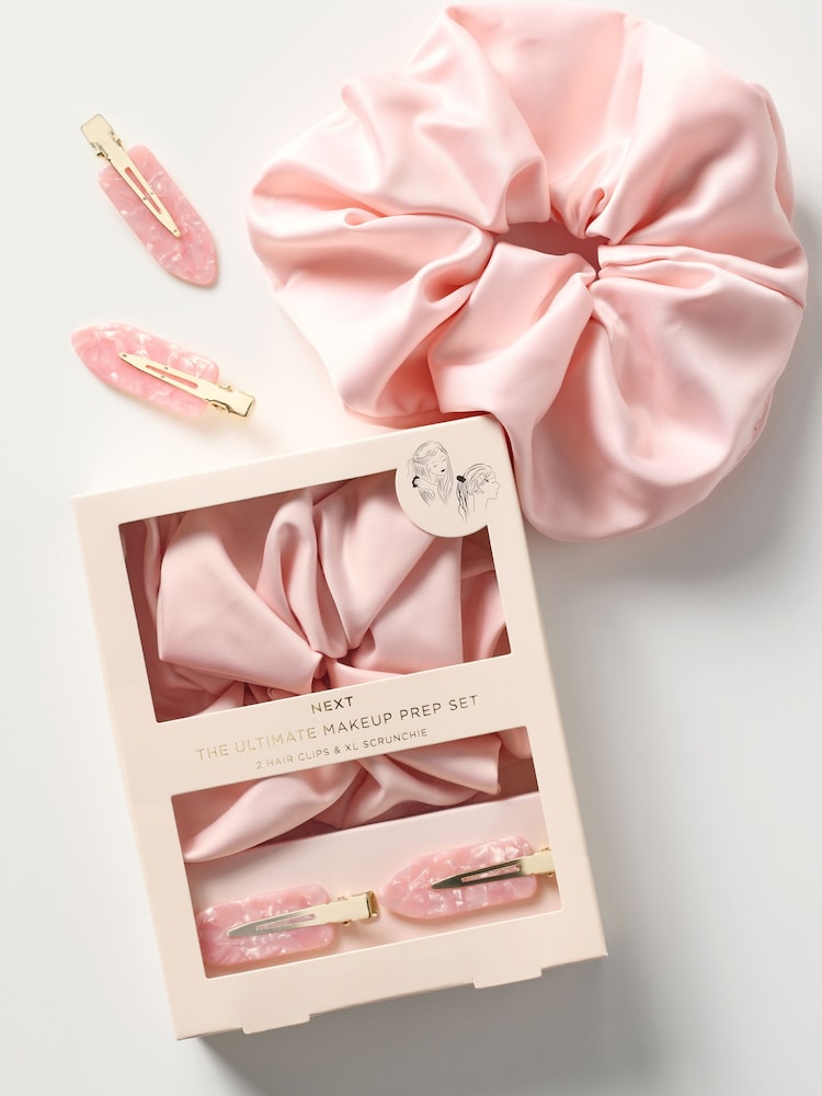 XL No Crease Make-Up Clips and Scrunchie Set - Image 1 of 5