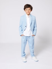 BOSS White Long Sleeve Logo Occasion 100% Cotton Shirt - Image 7 of 8