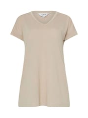 Long Tall Sally Green Modal T-Shirts 2 Pack - Image 8 of 8