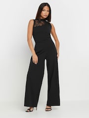 PixieGirl Petite Lace Detail Jumpsuit - Imagen 1 de 5