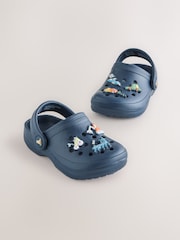 Navy Blue Transport Character Clogs - Image 1 of 6