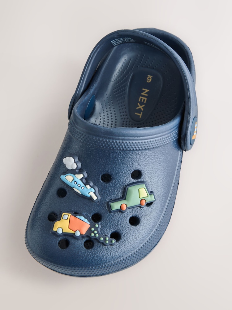 Navy Blue Transport Character Clogs - Image 4 of 6