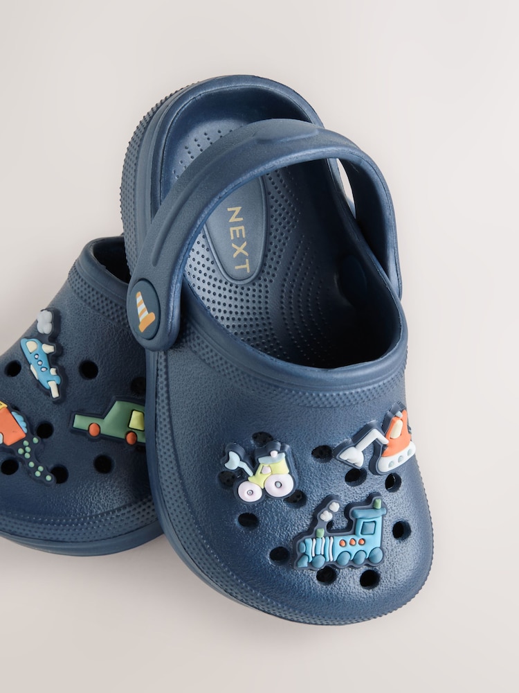 Navy Blue Transport Character Clogs - Image 5 of 6