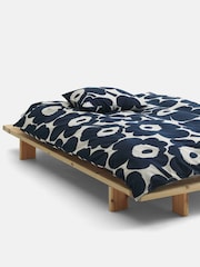 Marimekko Cotton Dark Blue UNIKKO Pillow Case - Image 4 of 4
