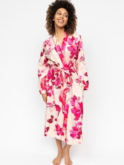 Bata larga con estampado floral de Cyberjammies - Imagen 1 de 4