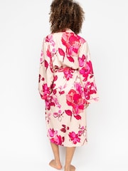 Bata larga con estampado floral de Cyberjammies - Imagen 2 de 4