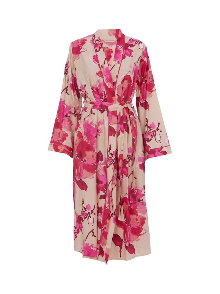 Bata larga con estampado floral de Cyberjammies - Imagen 4 de 4