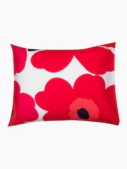Marimekko White Red UNIKKO PC Pillow Cases - Image 2 of 4