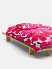 Marimekko White Red UNIKKO PC Pillow Cases - Image 4 of 4