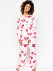 طقم من بيجامة بطبعة قلب من Cyberjammies - صورة 1 من 3