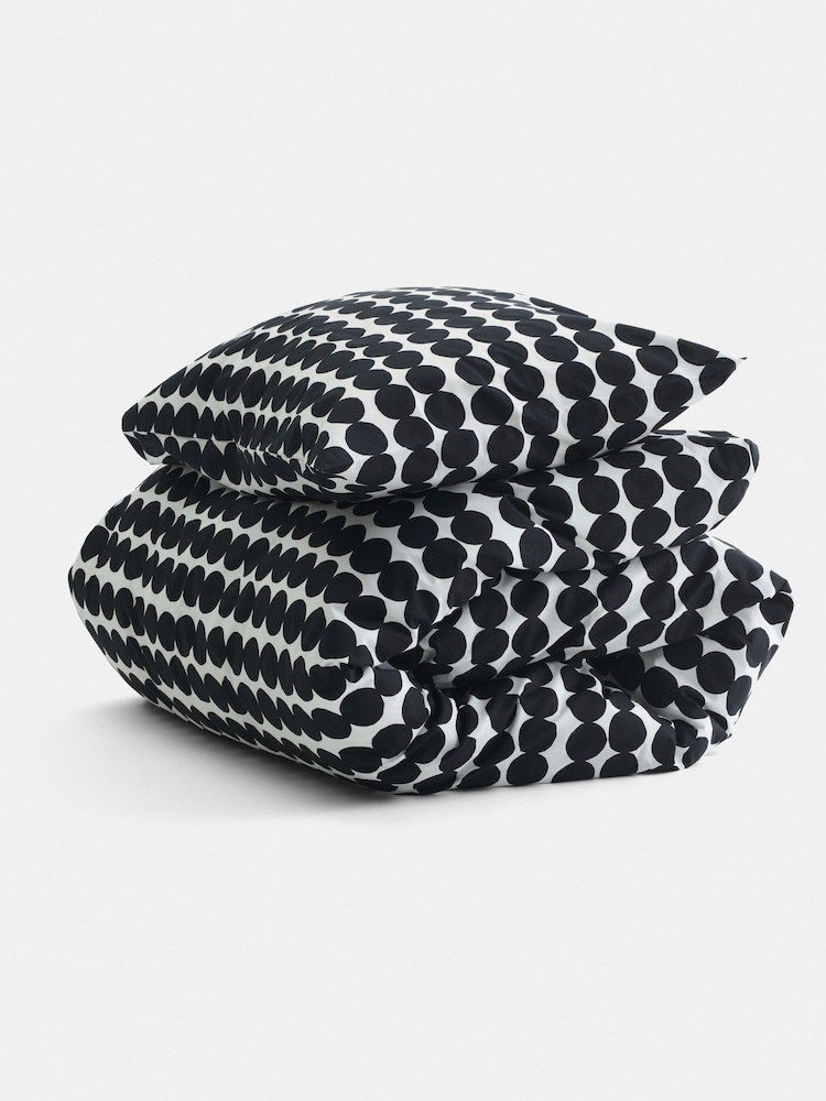 Marimekko White Black RÄSYMATTO Duvet Cover - Image 3 of 4