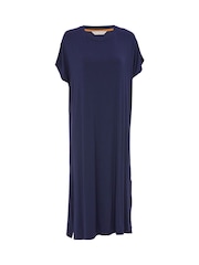 Cyberjammies Blue Jersey Capslv Long Nightdress - Image 4 of 4