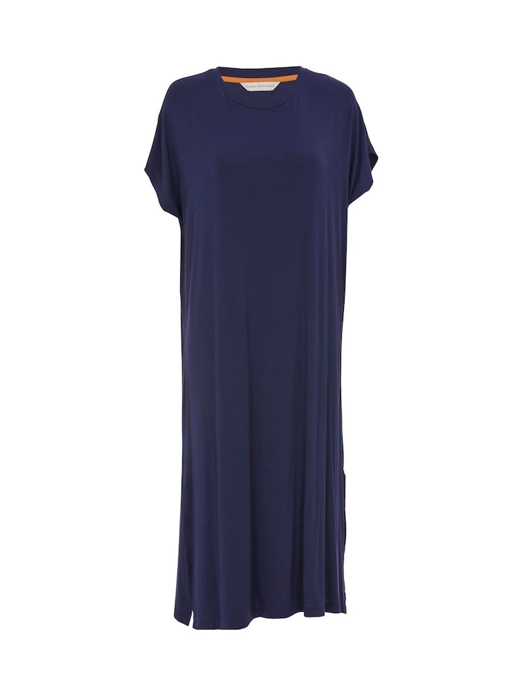 Cyberjammies Blue Jersey Capslv Long Nightdress - Image 4 of 4
