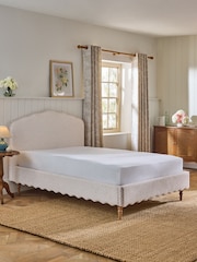 Laura Ashley Glynteg Dusky Rose Almington Upholstered Bed - Image 2 of 4
