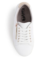 Pavers White Lace-Up Chunky Trainers - Image 4 of 5